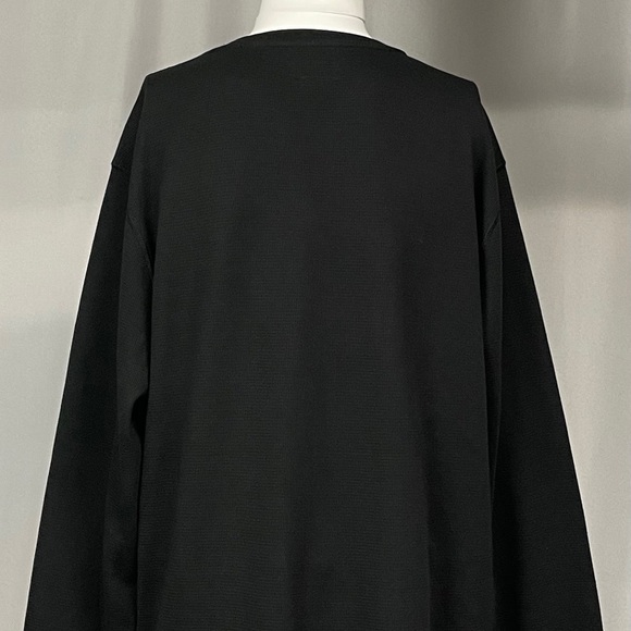 Polo Ralph Lauren New XXL Black Puffy Letter Thermal Longsleeved Tan Man Shirt - Picture 7 of 9
